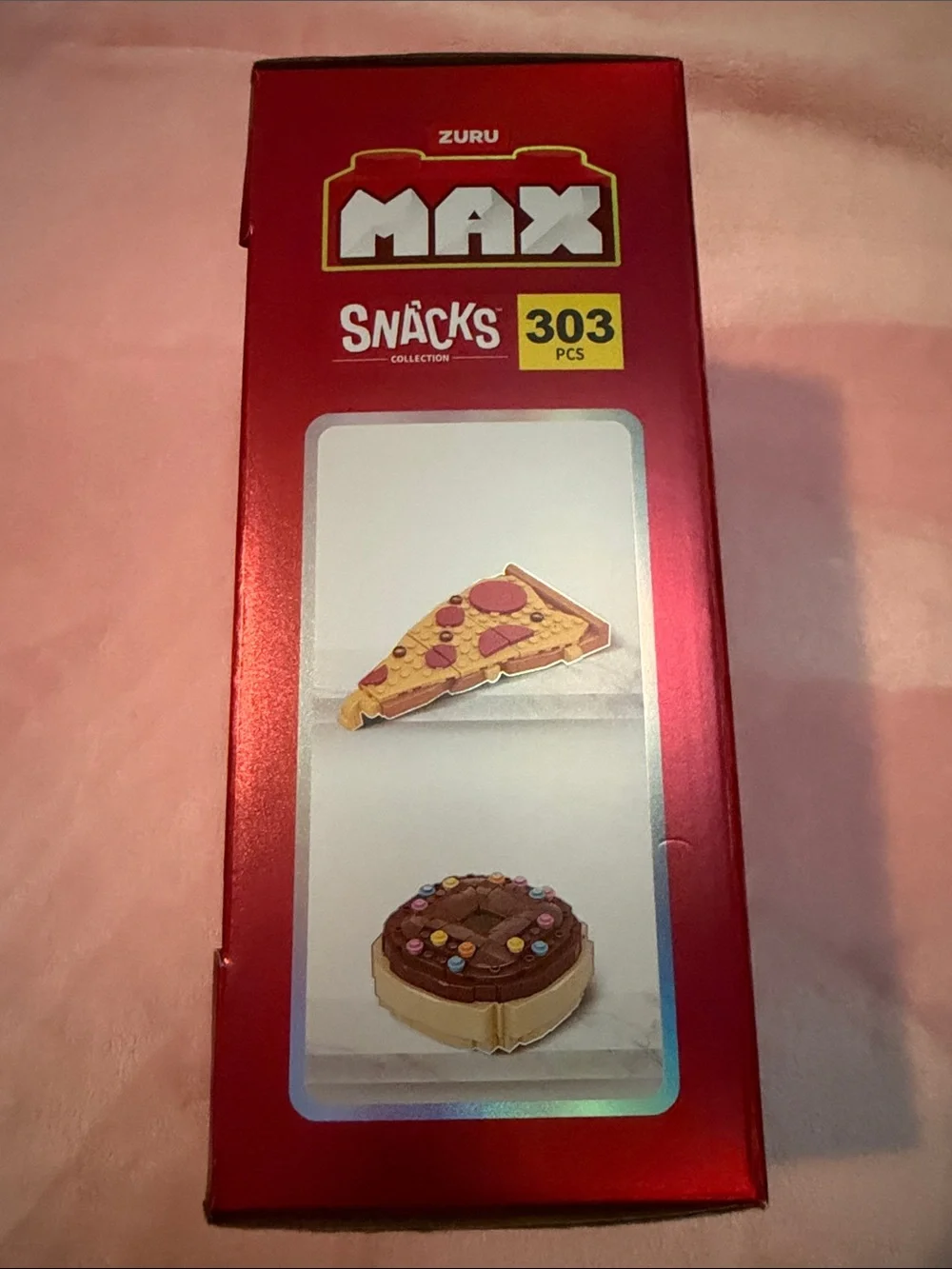 Zuru Max Premium Snacks Donut and Pizza Building Block Set New